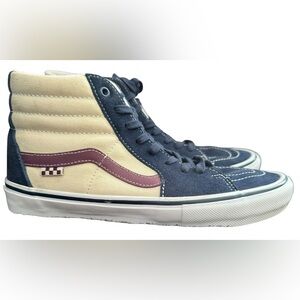 Vans - Sk8 - Hi Pro Skate Shoe - Dress Blues / Turtledove size 10 1/2